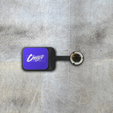 music album and cd wall display solution branded in cheevo colours